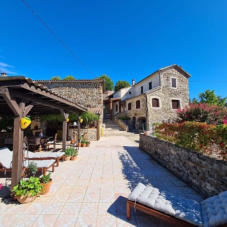 Mes Maisons Gardoises, Two Gites Sleeping 13 With Two Private Pools, Kids Room, Laundry, Disco, Free Wifi, Linen And Dog'S Are Welcome Gagnières Exteriör bild