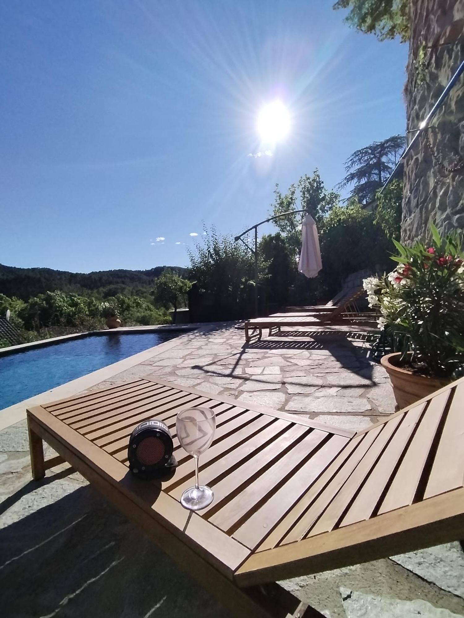 Mes Maisons Gardoises, Two Gites Sleeping 13 With Two Private Pools, Kids Room, Laundry, Disco, Free Wifi, Linen And Dog'S Are Welcome Gagnières Exteriör bild
